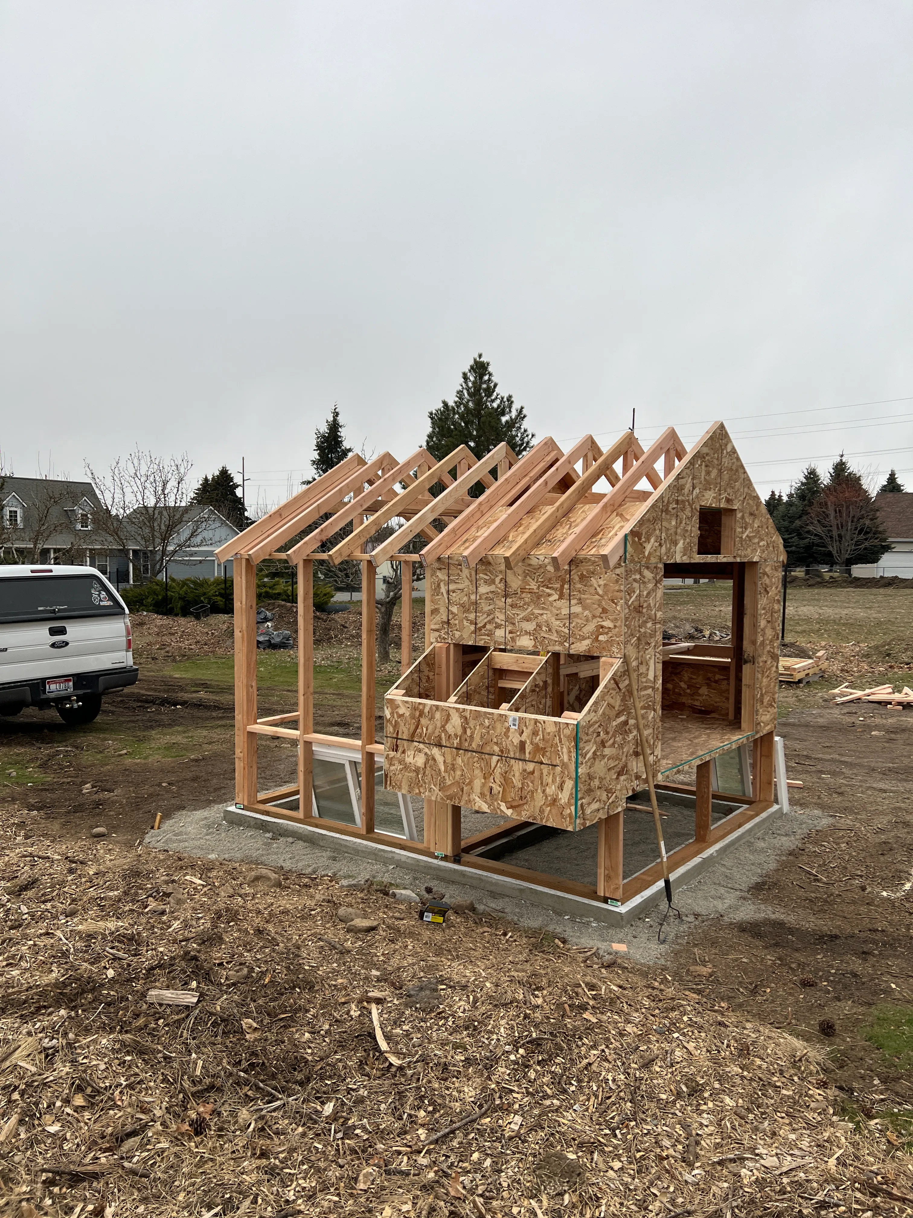 Custom Chicken Coop after