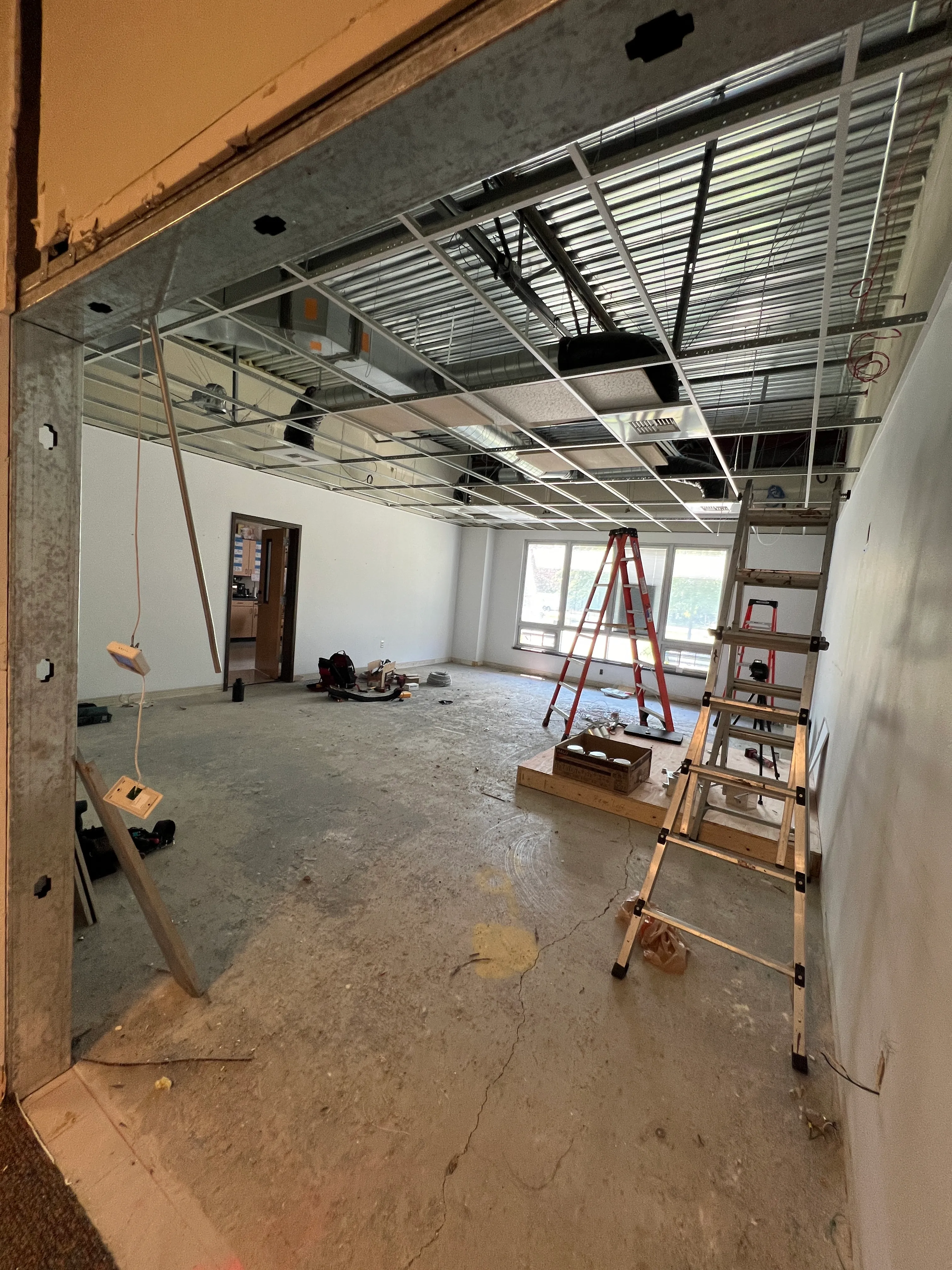 Church Shrine Renovation before